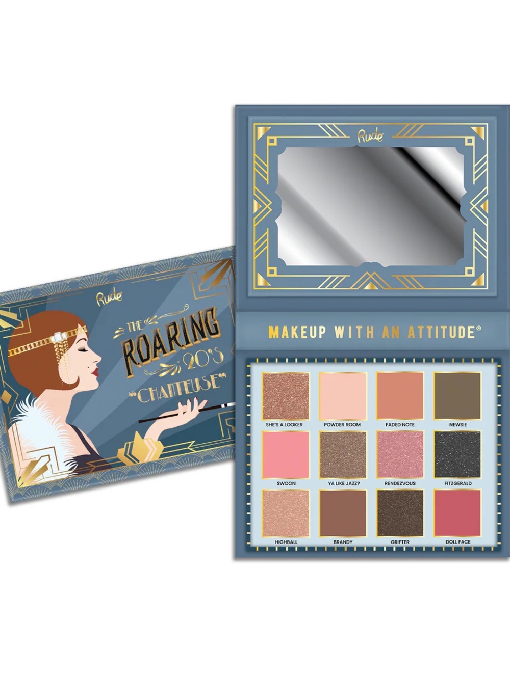 Rude The Roaring 20s Chanteuse Eyeshadow Palette